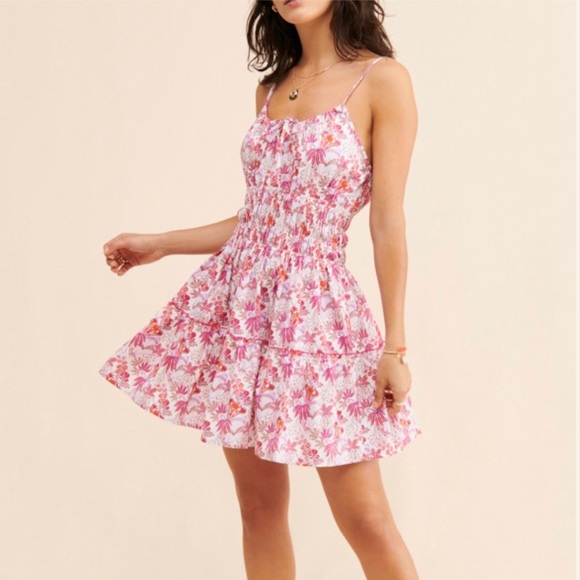 Lusana Rosa Mini dress size XL